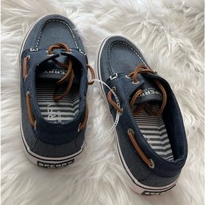 NEW Men’s navy Sperry Top Siders